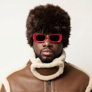 Men's Brown Shearling Jacket